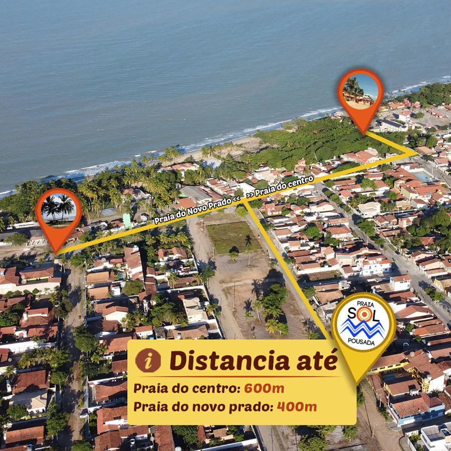 Praia Sol Pousada Prado Exterior photo